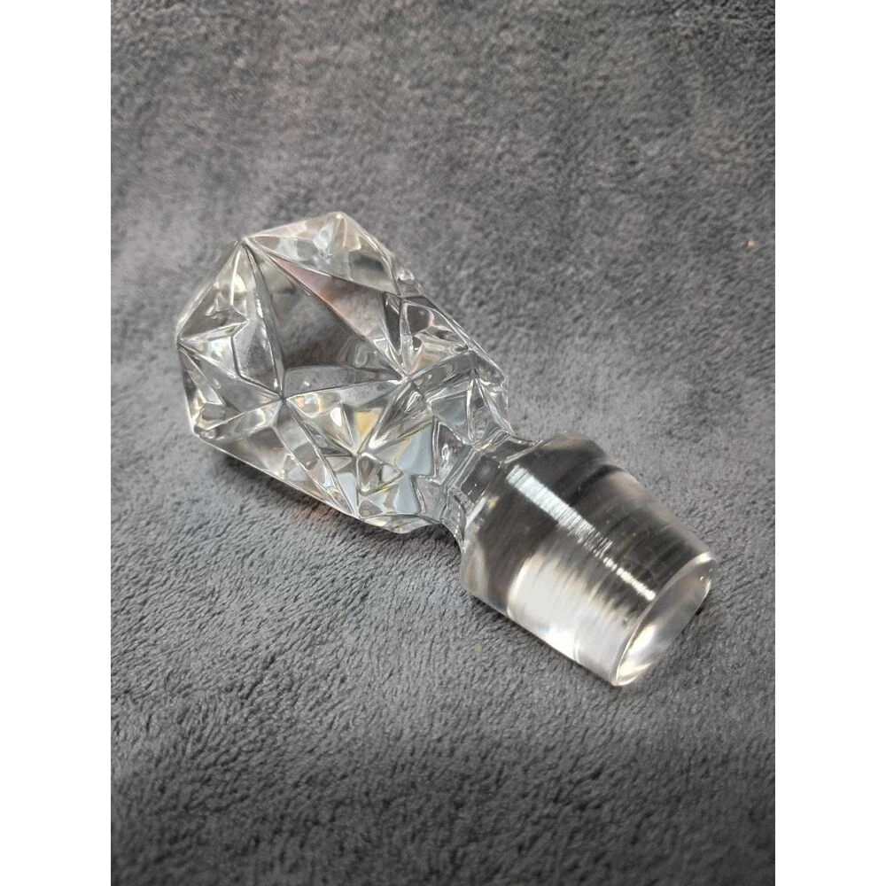 Bohemian 24% PbO Lead Crystal Decanter 12